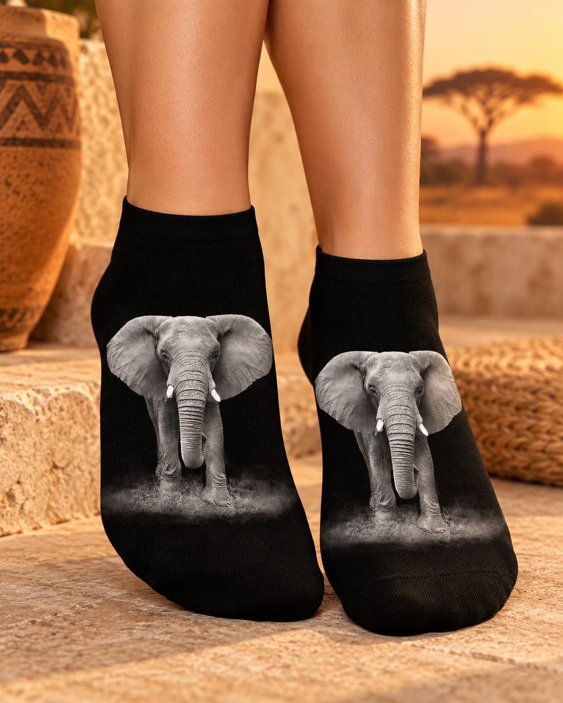Chaussettes Éléphant